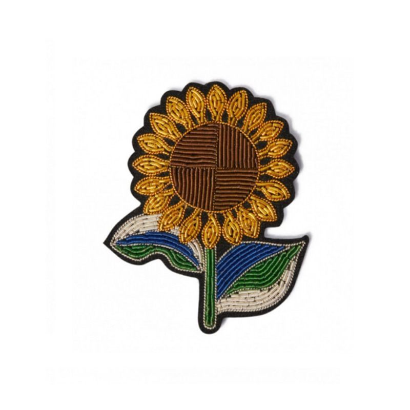 M&amp;L sunflower brooch