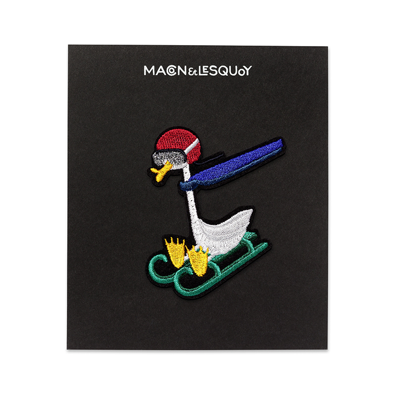 M&amp;L duck on a sled patch