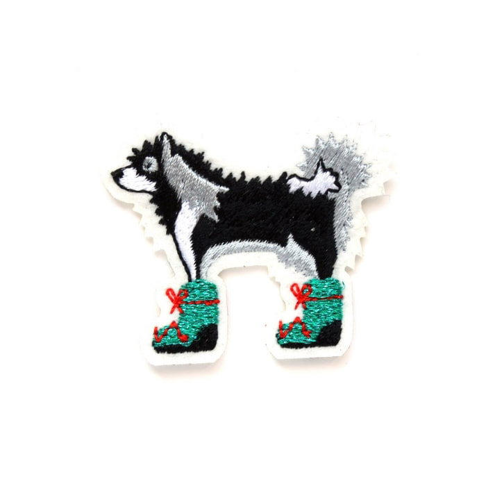 M&amp;L Husky with Boots Patch