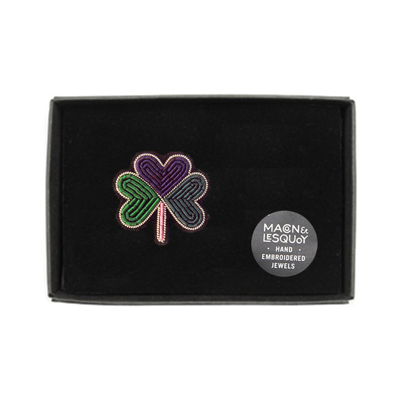 M&amp;L Clover Brooches