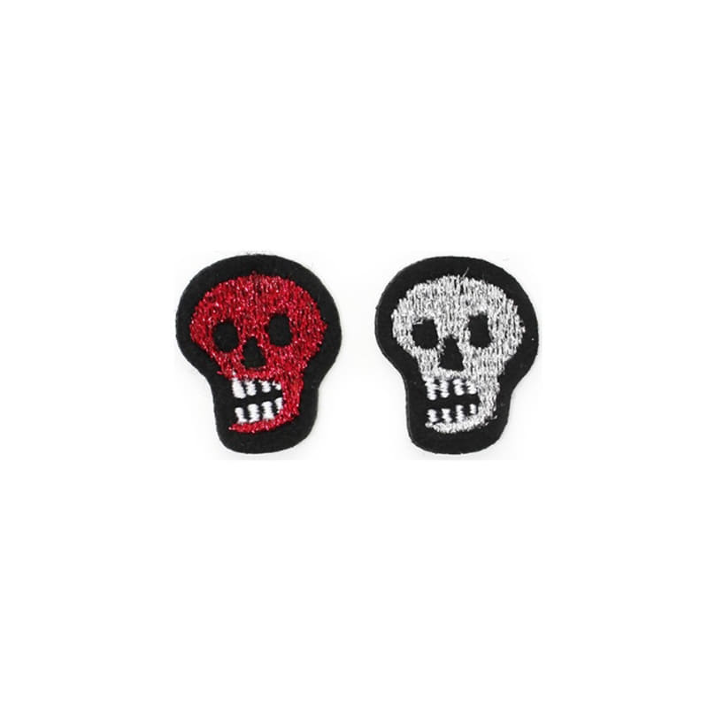M&amp;L Skull Heads Patches