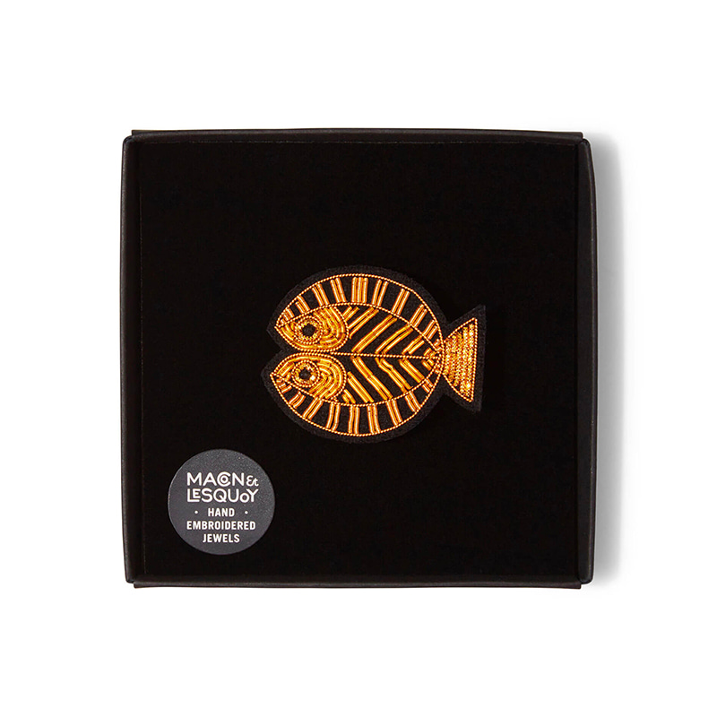 M&amp;L Pisces brooch
